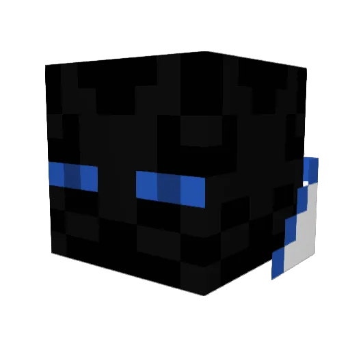frenchdecagon Minecraft avatar head, 3D render