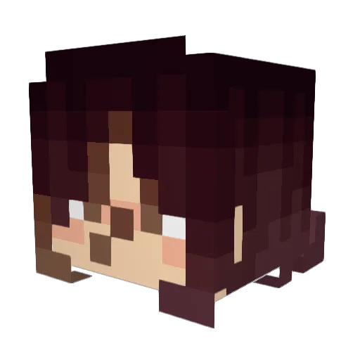 frenchfry041806 Minecraft avatar head, 3D render