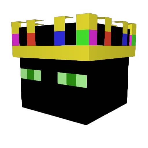 frenzyfz Minecraft avatar head, 3D render