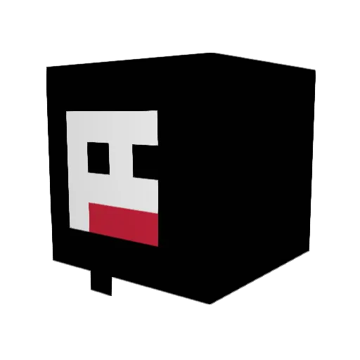 fresca_3 Minecraft avatar head, 3D render