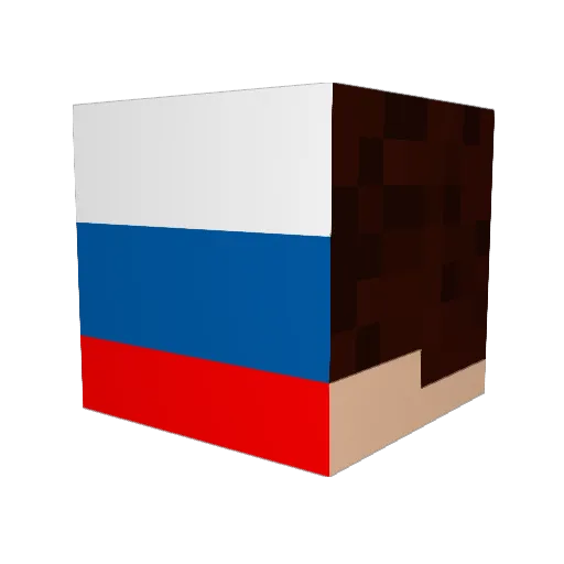 freshMett Minecraft avatar head, 3D render