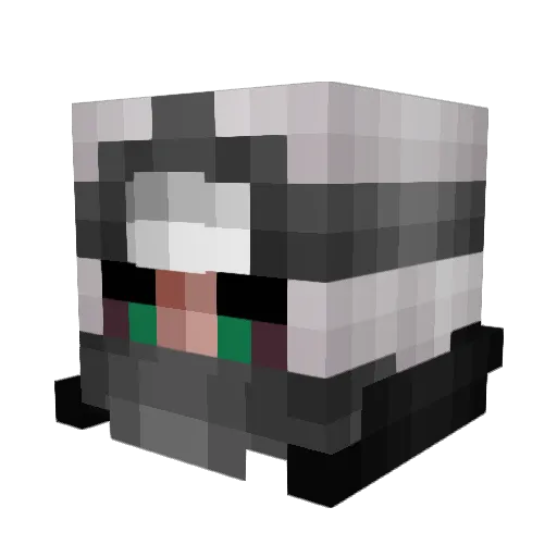 freshair555 Minecraft avatar head, 3D render