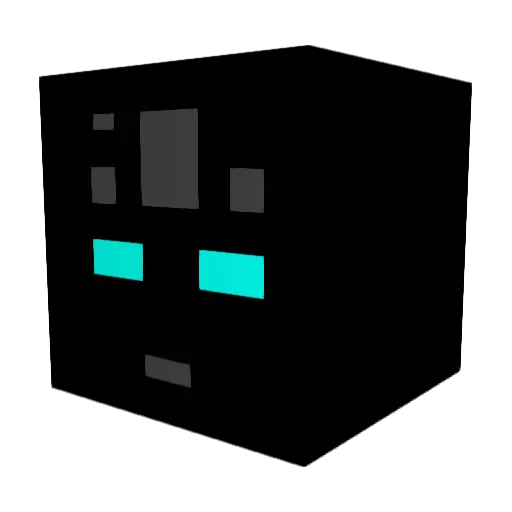 freshfire Minecraft avatar head, 3D render