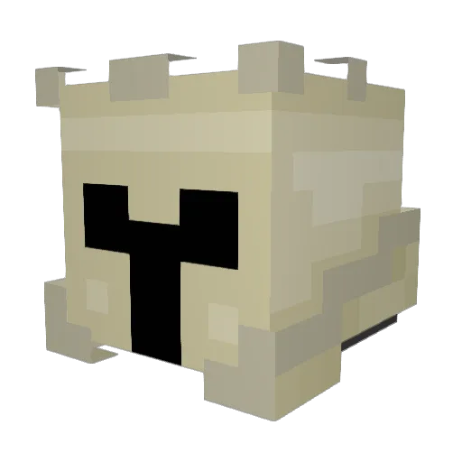 fretopay Minecraft avatar head, 3D render