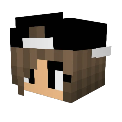 freya2006 Minecraft avatar head, 3D render