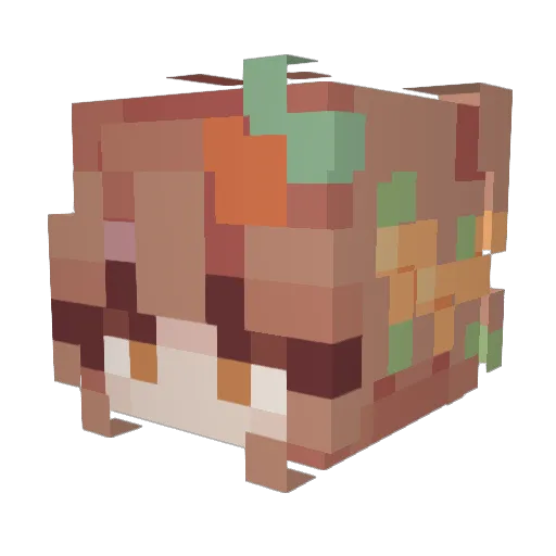 freyalygil Minecraft avatar head, 3D render