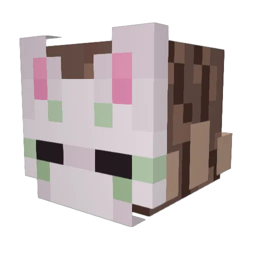 freyjazal Minecraft avatar head, 3D render