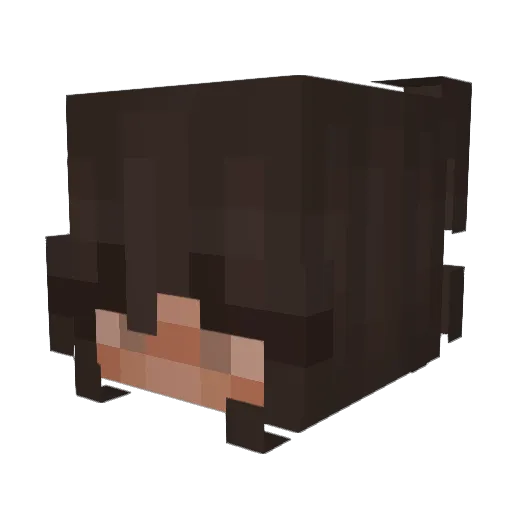 freyyy_ Minecraft avatar head, 3D render