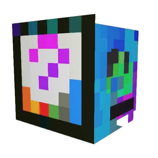 fribble1212 Minecraft avatar head, 3D render