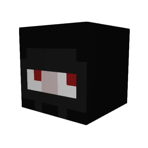 fricko Minecraft avatar head, 3D render