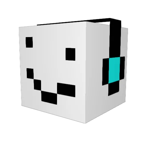 fried_bananas129 Minecraft avatar head, 3D render