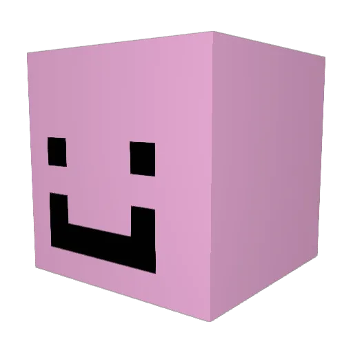friedappel Minecraft avatar head, 3D render
