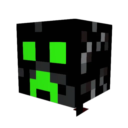 friendlykoala Minecraft avatar head, 3D render