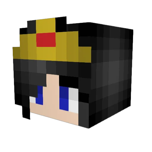 friendofwhale Minecraft avatar head, 3D render