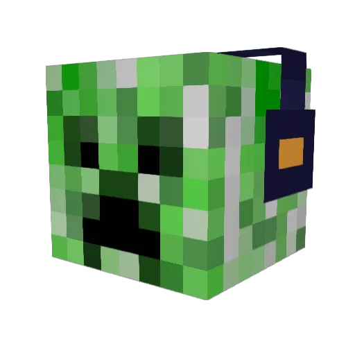 frigiel_2004 Minecraft avatar head, 3D render