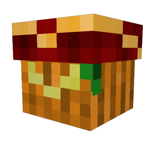 frigo77 Minecraft avatar head, 3D render