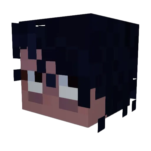 frikeyluvr67 Minecraft avatar head, 3D render