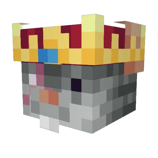 frinwhip91 Minecraft avatar head, 3D render