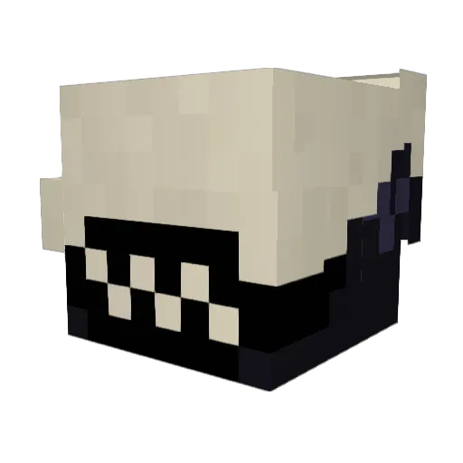 fritheguy Minecraft avatar head, 3D render