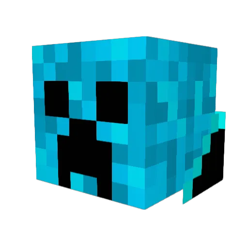 friziLP Minecraft avatar head, 3D render