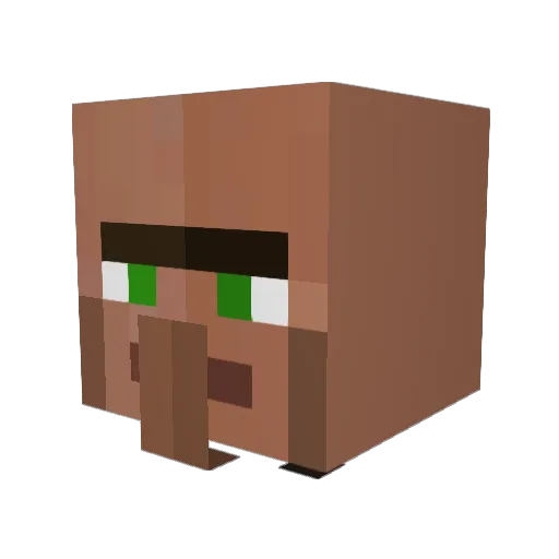 frl_kenan Minecraft avatar head, 3D render