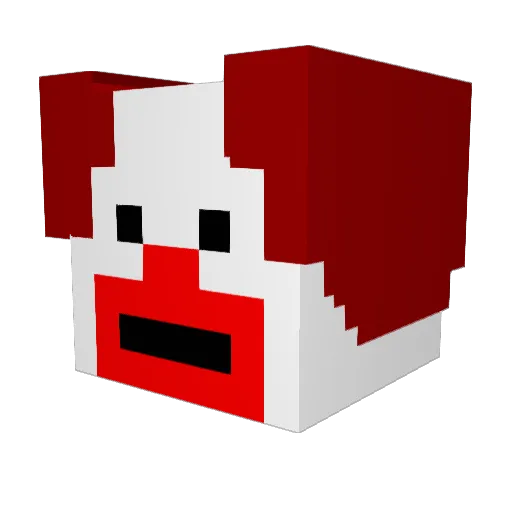 frnikula Minecraft avatar head, 3D render