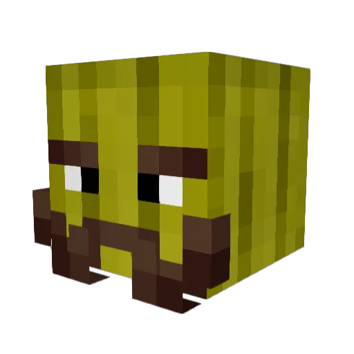frnkiac Minecraft avatar head, 3D render