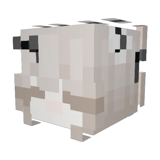 frnkt1 Minecraft avatar head, 3D render