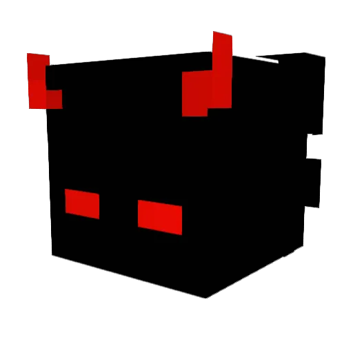 froTa Minecraft avatar head, 3D render