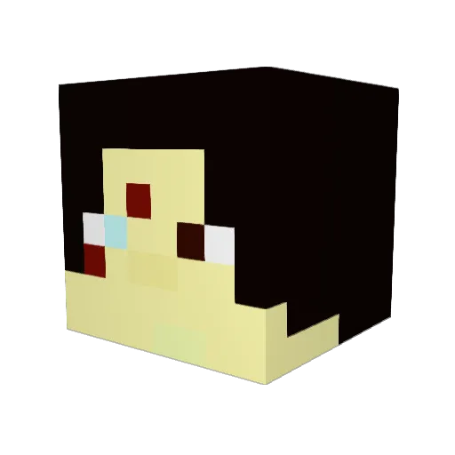 frodo7982 Minecraft avatar head, 3D render