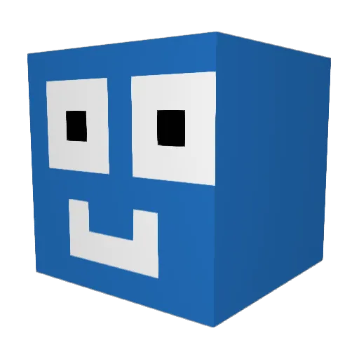 froeksaus Minecraft avatar head, 3D render