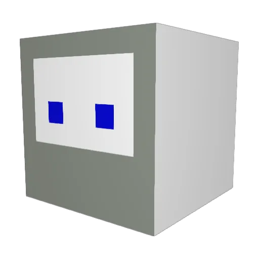 frogboy13 Minecraft avatar head, 3D render