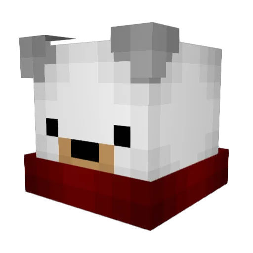 frogc47 Minecraft avatar head, 3D render