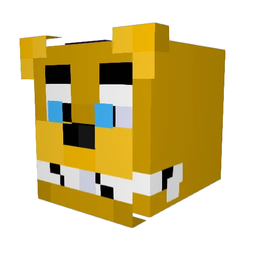 froggiekody Minecraft avatar head, 3D render