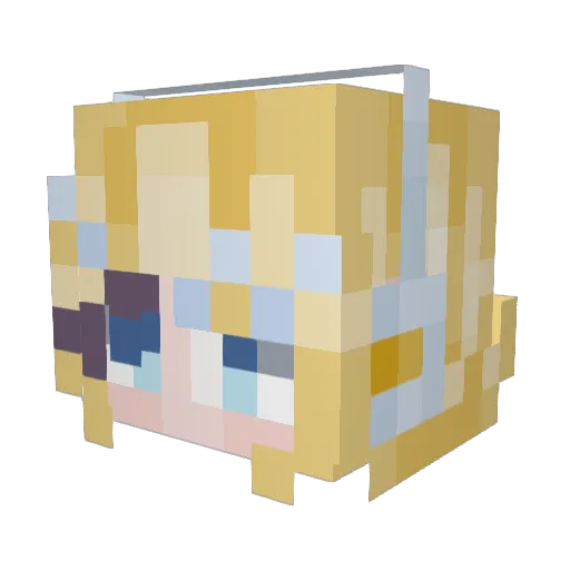 froggychair2005 Minecraft avatar head, 3D render