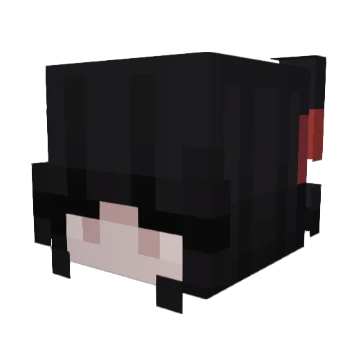 frogtoucher29 Minecraft avatar head, 3D render