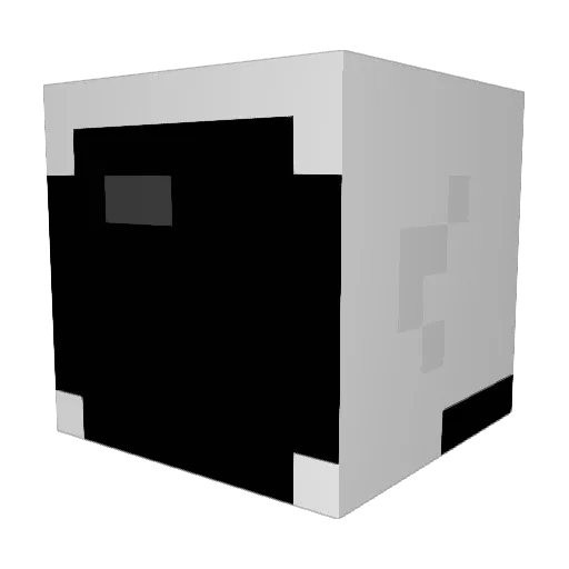 frogworm Minecraft avatar head, 3D render