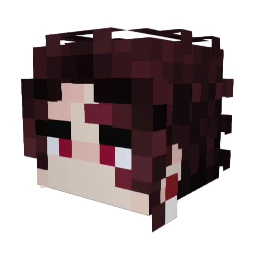 frogz121 Minecraft avatar head, 3D render