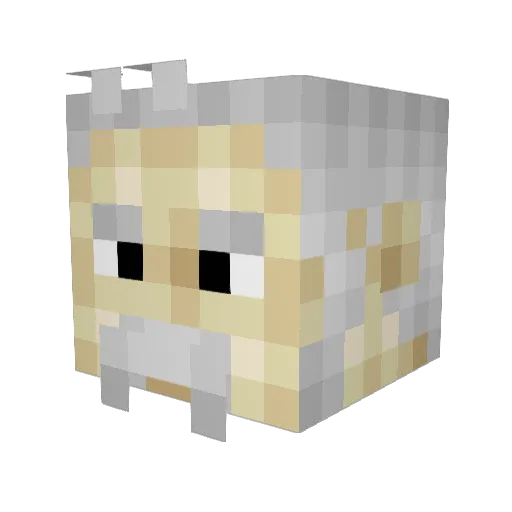 frontierm7 Minecraft avatar head, 3D render