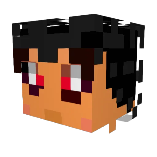 frontkiller99 Minecraft avatar head, 3D render