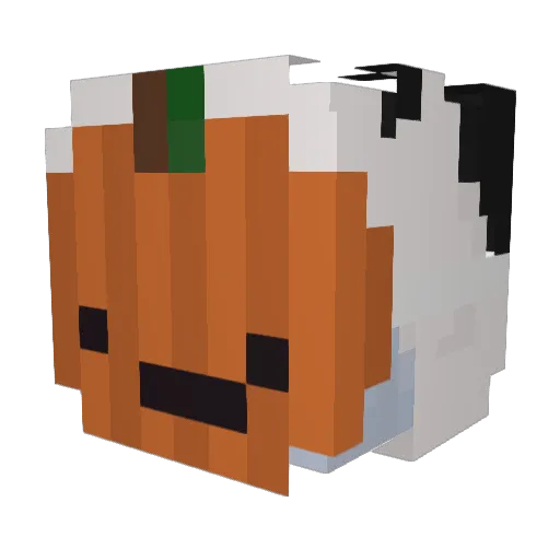 fronyaa Minecraft avatar head, 3D render