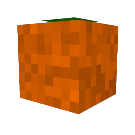 frootloopi Minecraft avatar head, 3D render