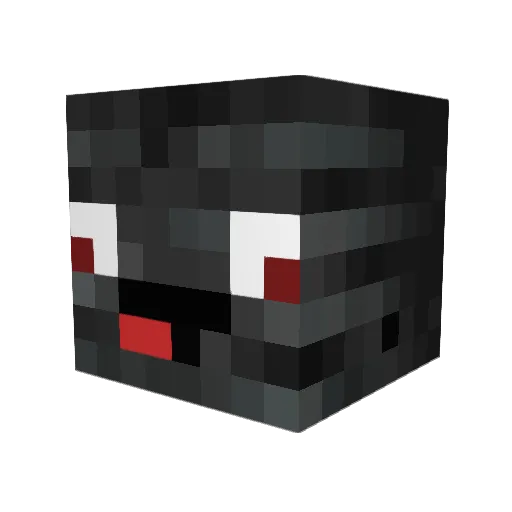 froppfrut Minecraft avatar head, 3D render
