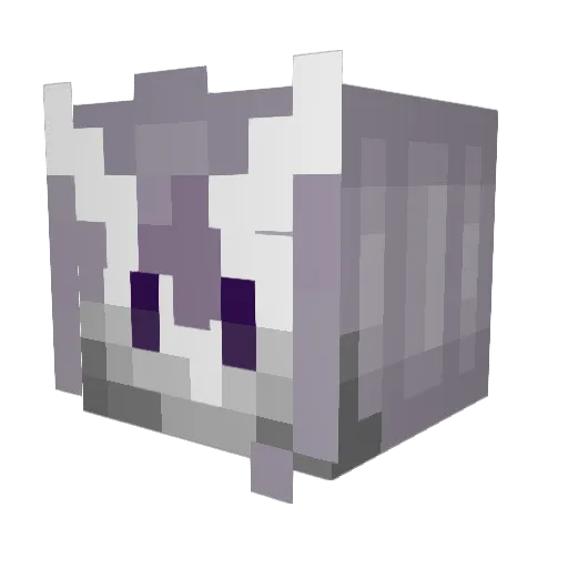 froqlet Minecraft avatar head, 3D render