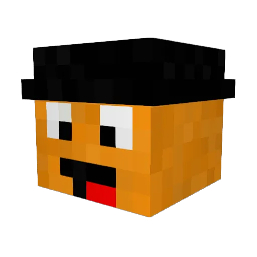 froschreiter Minecraft avatar head, 3D render