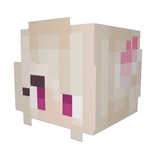 frostank44 Minecraft avatar head, 3D render