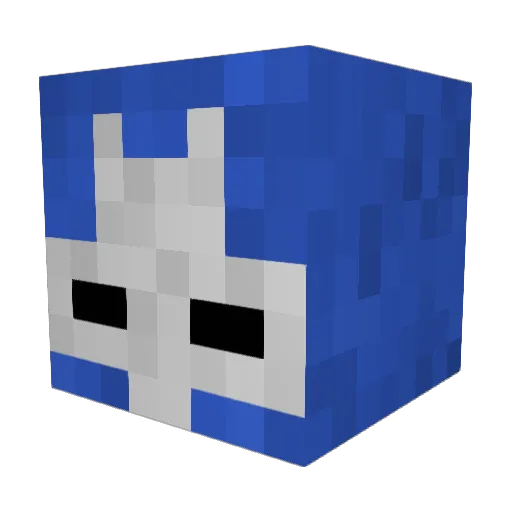 frostbite6345 Minecraft avatar head, 3D render