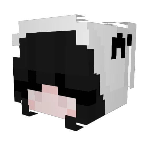 frosti3s Minecraft avatar head, 3D render