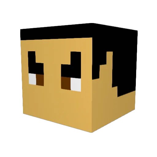 frosties481 Minecraft avatar head, 3D render