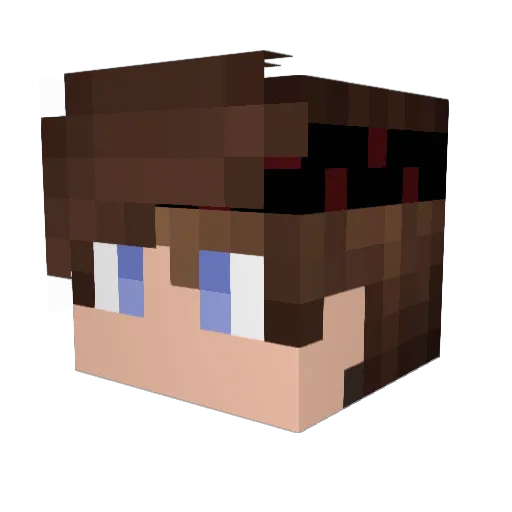 frostyflakes1 Minecraft avatar head, 3D render